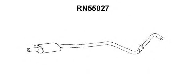 Средний глушитель выхлопных газов VENEPORTE RN55027