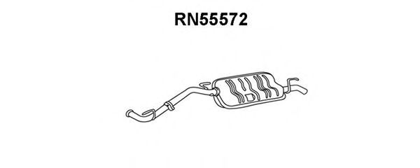 Глушитель выхлопных газов конечный VENEPORTE RN55572
