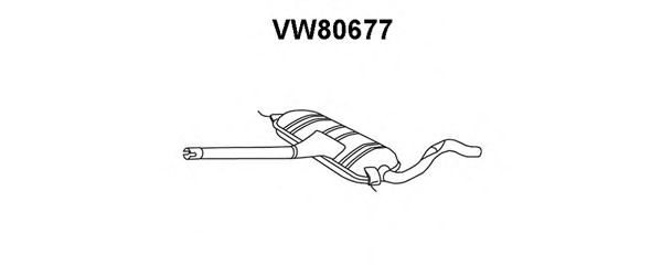 Предглушитель выхлопных газов KLARIUS 220699