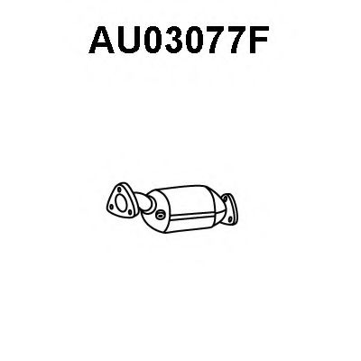 Сажевый / частичный фильтр, система выхлопа ОГ VENEPORTE AU03077F