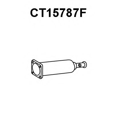 Сажевый / частичный фильтр, система выхлопа ОГ VENEPORTE CT15787F