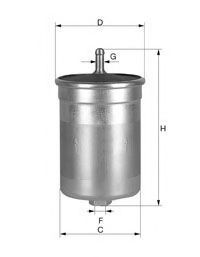 Топливный фильтр UNIFLUX FILTERS XB243