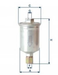 Топливный фильтр UNIFLUX FILTERS XB87