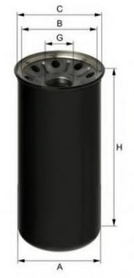 Фильтр, Гидравлическая система привода рабочего оборудования UNIFLUX FILTERS XH729