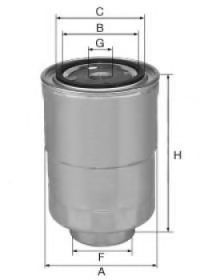 Топливный фильтр UNIFLUX FILTERS XN349