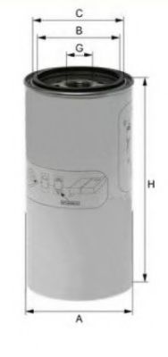 Топливный фильтр UNIFLUX FILTERS XP140