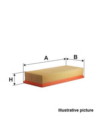 Воздушный фильтр OPEN PARTS EAF3442.10