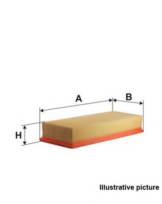 Воздушный фильтр OPEN PARTS EAF3457.10