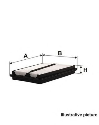 Воздушный фильтр OPEN PARTS EAF3472.10