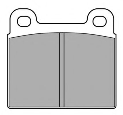Комплект тормозных колодок, дисковый тормоз FREMAX FBP-0137
