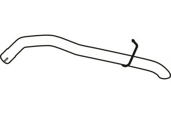 Глушитель выхлопных газов конечный MTS 70109