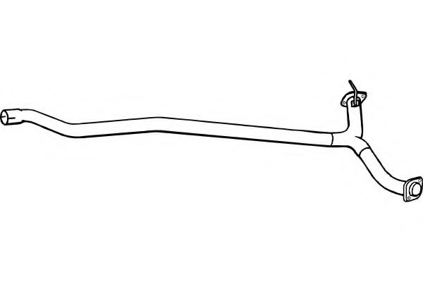 Труба выхлопного газа FENNO P3485