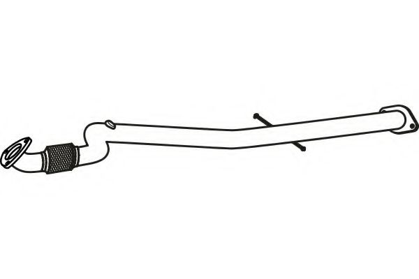 Труба выхлопного газа FENNO 43050