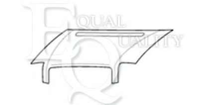 Капот двигателя EQUAL QUALITY L03601