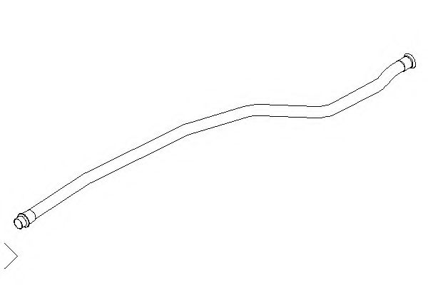 Труба выхлопного газа KLARIUS PG824K