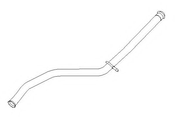 Труба выхлопного газа KLARIUS 142986