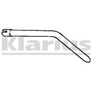 Труба выхлопного газа KLARIUS 110231
