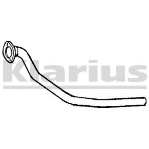 Труба выхлопного газа KLARIUS 120030