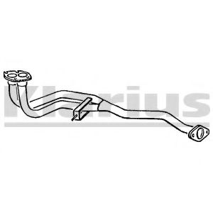 Труба выхлопного газа KLARIUS 130169