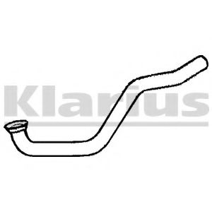 Труба выхлопного газа KLARIUS 130220