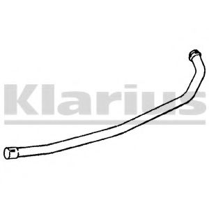 Труба выхлопного газа KLARIUS 150139