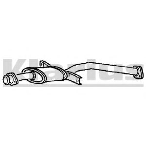 Средний глушитель выхлопных газов KLARIUS 220029