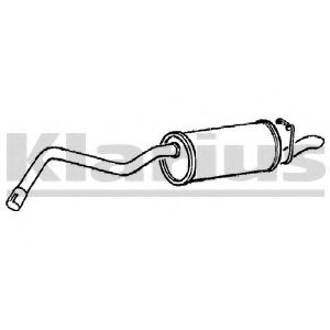 Глушитель выхлопных газов конечный KLARIUS 230129