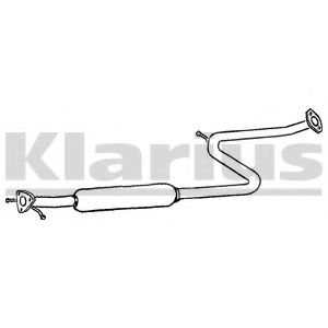 Средний глушитель выхлопных газов KLARIUS 250424