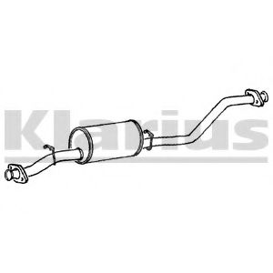 Средний глушитель выхлопных газов KLARIUS 250443