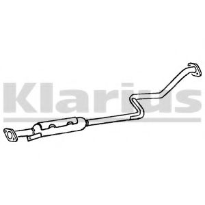 Средний глушитель выхлопных газов KLARIUS 250458
