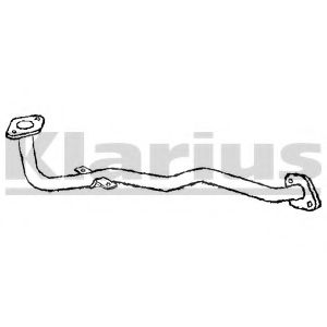 Труба выхлопного газа KLARIUS 301204