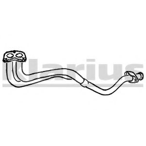 Труба выхлопного газа WALKER 13913