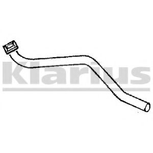 Труба выхлопного газа KLARIUS AU16H