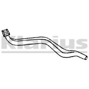 Труба выхлопного газа KLARIUS AU23X