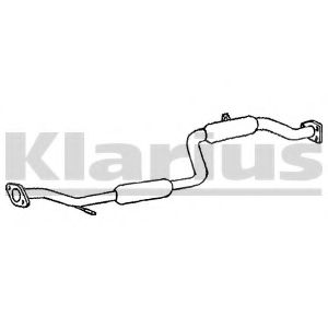 Средний глушитель выхлопных газов KLARIUS CL271J