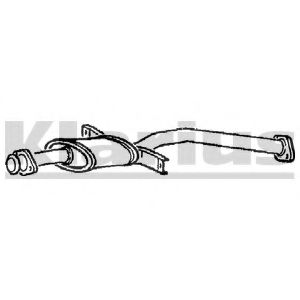 Средний глушитель выхлопных газов KLARIUS CL85W