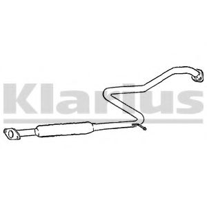Средний глушитель выхлопных газов KLARIUS DN449X