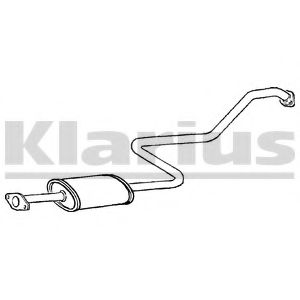 Средний глушитель выхлопных газов KLARIUS DN597E