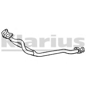Труба выхлопного газа KLARIUS FD671T