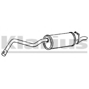Глушитель выхлопных газов конечный KLARIUS FE316V