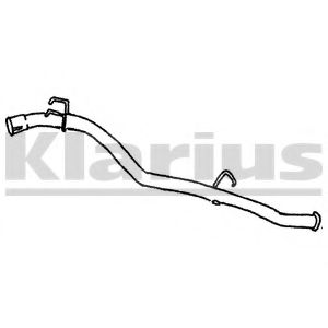Труба выхлопного газа KLARIUS GM35A