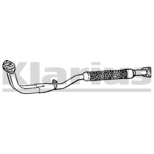Труба выхлопного газа KLARIUS HA100C