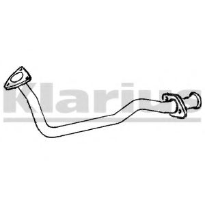 Труба выхлопного газа KLARIUS LR197H