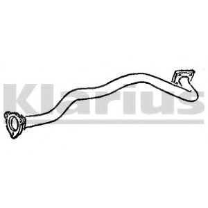 Труба выхлопного газа WALKER 03352