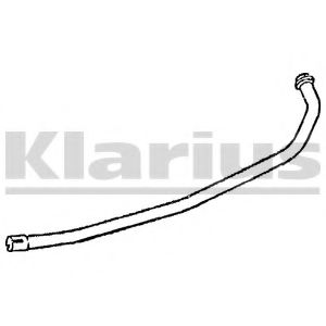 Труба выхлопного газа WALKER 13672