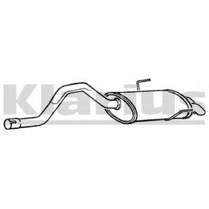 Глушитель выхлопных газов конечный KLARIUS RN718W