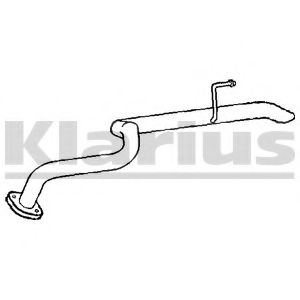 Труба выхлопного газа KLARIUS TY631J