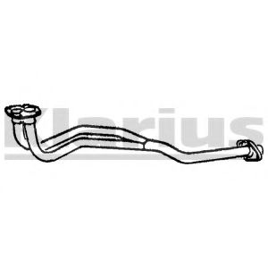 Труба выхлопного газа WALKER 13102