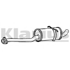 Средний глушитель выхлопных газов WALKER 14514