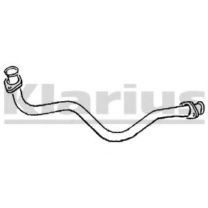 Труба выхлопного газа KLARIUS 140113